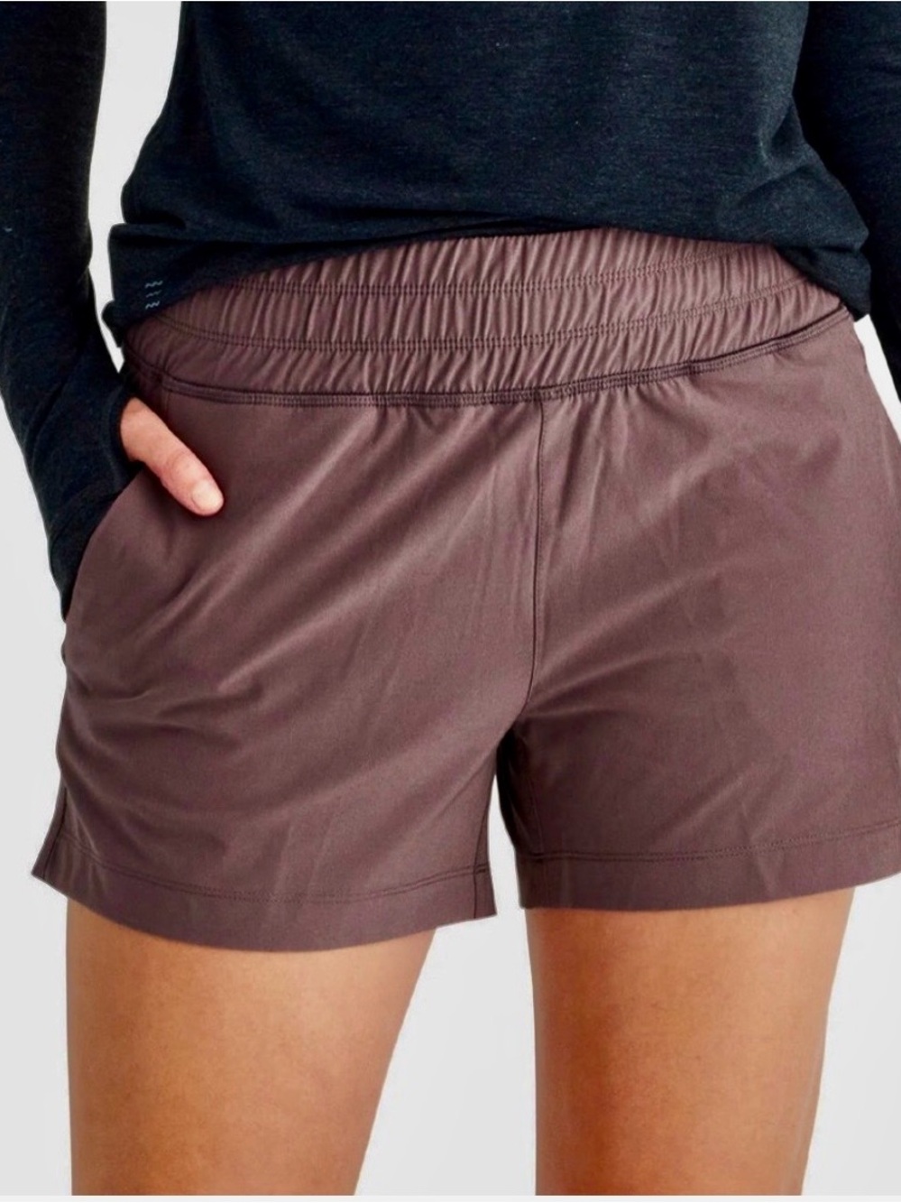 Free Fly Women's Pull-On Breeze Shorts Purple Peak S